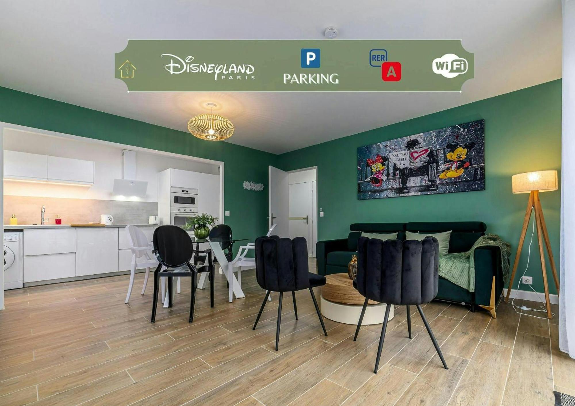L'Emeraude Magic Dreams Near Disneyland Villa Montevrain Luaran gambar